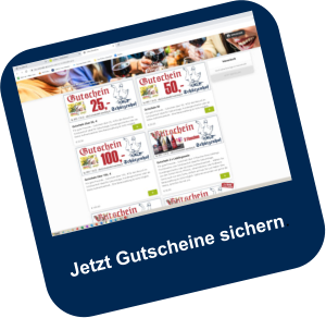 Jetzt Gutscheine sichern.